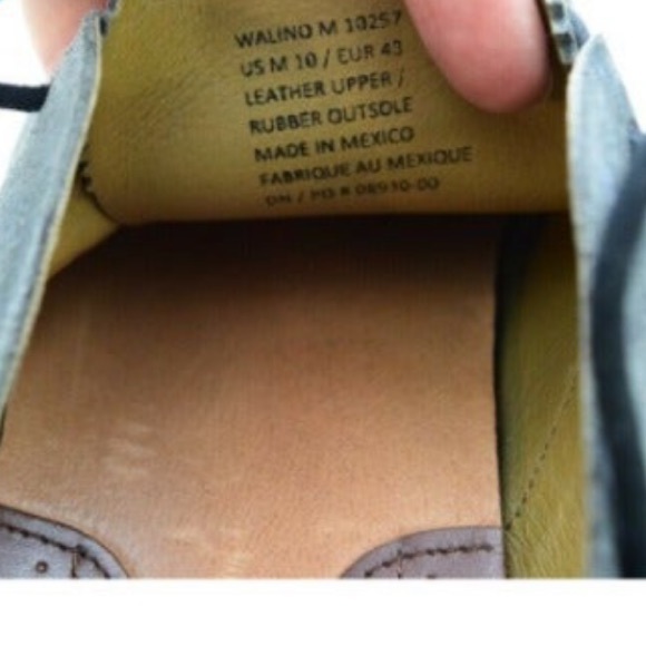 Olukai Walino Men’s Grey Suede Leather Oxfords - Picture 7 of 7